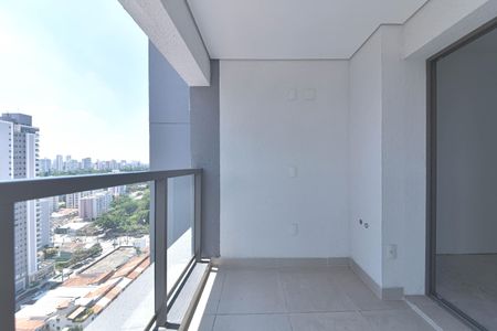 Varanda de apartamento à venda com 1 quarto, 48m² em Santo Amaro, São Paulo