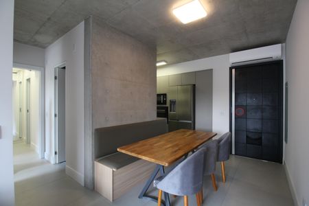 Sala de apartamento para alugar com 2 quartos, 68m² em Panamby, São Paulo