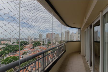 Varanda da Sala de apartamento para alugar com 3 quartos, 116m² em Vila Mariana, São Paulo