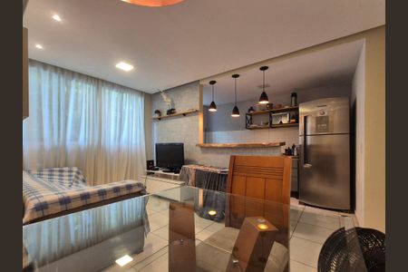 Sala  de apartamento à venda com 2 quartos, 49m² em Vargem Grande, Rio de Janeiro
