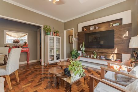 Sala de apartamento à venda com 2 quartos, 68m² em Navegantes, Porto Alegre