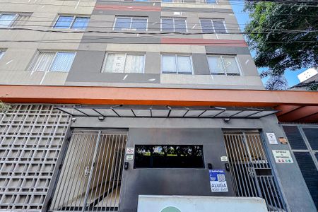 Studio para alugar com 19m², 1 quarto e sem vagaFachada - Plaquinha