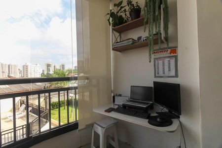 Varanda da Sala de apartamento à venda com 2 quartos, 57m² em Quinta da Paineira, São Paulo