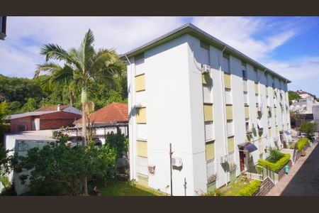 Vista da Rua de apartamento à venda com 1 quarto, 40m² em Cristal, Porto Alegre
