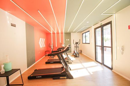 Apartamento para alugar com 45m², 2 quartos e sem vaga Apartamento para alugar com 45m², 2 quartos e sem vagaÁrea comum - Academia