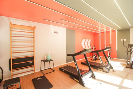 Apartamento para alugar com 45m², 2 quartos e sem vaga Apartamento para alugar com 45m², 2 quartos e sem vagaÁrea comum - Academia