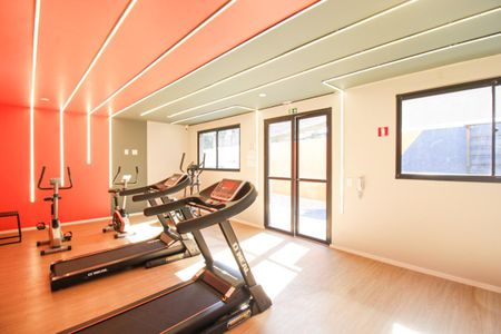 Apartamento para alugar com 45m², 2 quartos e sem vaga Apartamento para alugar com 45m², 2 quartos e sem vagaÁrea comum - Academia