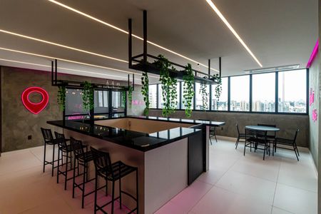 Studio para alugar com 17m², 1 quarto e sem vagaÁrea comum - Salão de festas