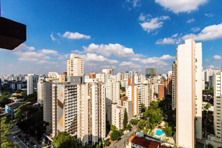 Vista de kitnet/studio para alugar com 1 quarto, 17m² em Brooklin, São Paulo