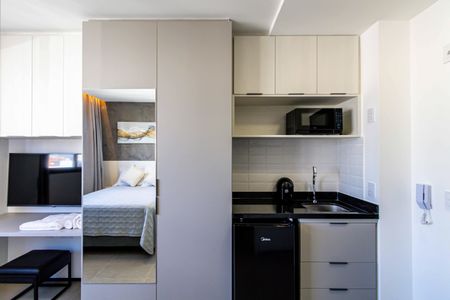 Studio de kitnet/studio para alugar com 1 quarto, 17m² em Brooklin, São Paulo