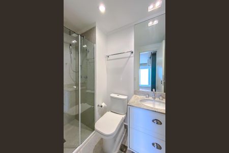 Apartamento para alugar com 84m², 2 quartos e 1 vaga Apartamento para alugar com 84m², 2 quartos e 1 vagaBanheiro da Suíte