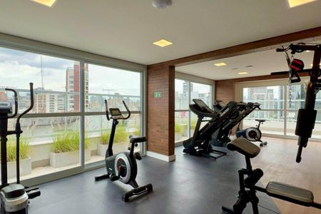 Studio para alugar com 26m², 1 quarto e sem vaga Studio para alugar com 26m², 1 quarto e sem vagaÁrea Comum - Academia