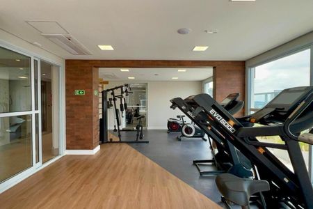 Studio para alugar com 26m², 1 quarto e sem vaga Studio para alugar com 26m², 1 quarto e sem vagaÁrea Comum - Academia