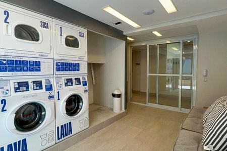Studio para alugar com 26m², 1 quarto e sem vaga Studio para alugar com 26m², 1 quarto e sem vagaÁrea Comum - Lavanderia
