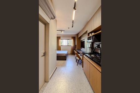 Studio para alugar com 24m², 1 quarto e sem vaga