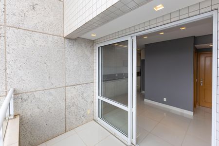 Varanda da Sala 1 de apartamento para alugar com 2 quartos, 80m² em Vila da Serra, Nova Lima