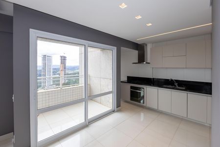 Sala 1 de apartamento para alugar com 2 quartos, 80m² em Vila da Serra, Nova Lima