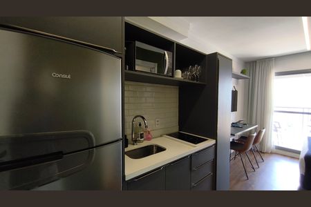 Studio para alugar com 25m², 1 quarto e sem vaga Studio para alugar com 25m², 1 quarto e sem vagaCozinha