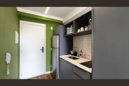 Studio para alugar com 25m², 1 quarto e sem vaga Studio para alugar com 25m², 1 quarto e sem vagaCozinha
