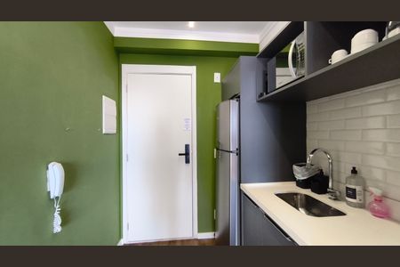 Studio para alugar com 25m², 1 quarto e sem vaga Studio para alugar com 25m², 1 quarto e sem vagaCozinha