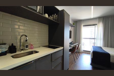 Studio para alugar com 25m², 1 quarto e sem vaga Studio para alugar com 25m², 1 quarto e sem vagaCozinha