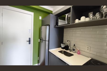 Studio para alugar com 25m², 1 quarto e sem vaga Studio para alugar com 25m², 1 quarto e sem vagaCozinha