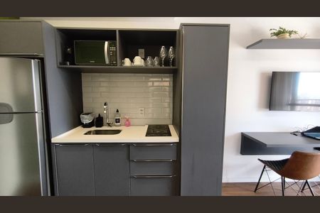 Studio para alugar com 25m², 1 quarto e sem vaga Studio para alugar com 25m², 1 quarto e sem vagaCozinha
