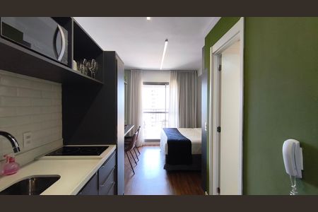 Studio para alugar com 25m², 1 quarto e sem vaga Studio para alugar com 25m², 1 quarto e sem vagaCozinha