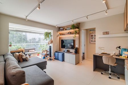 Sala de apartamento à venda com 3 quartos, 81m² em Perdizes, São Paulo