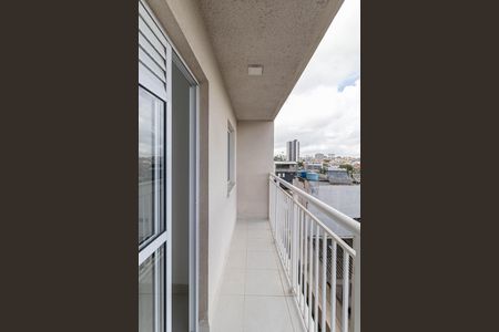 Varanda Sala  de apartamento para alugar com 1 quarto, 38m² em Vila Ré, São Paulo