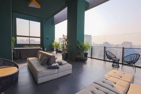 Studio para alugar com 36m², 1 quarto e 1 vaga Studio para alugar com 36m², 1 quarto e 1 vagaÁrea externa