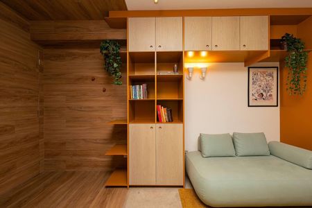 Sala de kitnet/studio para alugar com 1 quarto, 36m² em Bela Vista, São Paulo