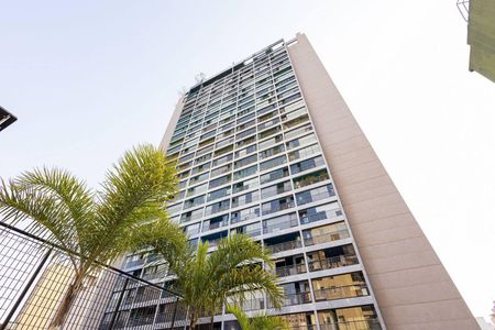 Studio para alugar com 36m², 1 quarto e 1 vaga Studio para alugar com 36m², 1 quarto e 1 vagaFachada