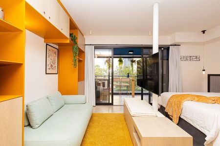 Sala de kitnet/studio para alugar com 1 quarto, 36m² em Bela Vista, São Paulo