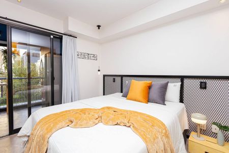 Studio para alugar com 36m², 1 quarto e 1 vaga Studio para alugar com 36m², 1 quarto e 1 vagaQuarto