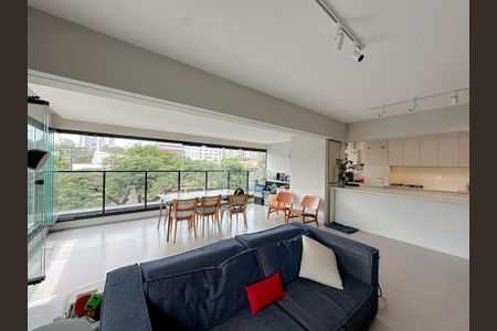 Sala/Cozinha de apartamento à venda com 3 quartos, 111m² em Perdizes, São Paulo