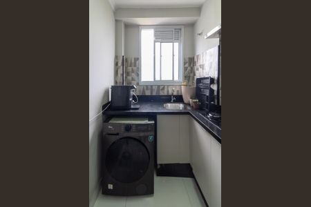 Apartamento para alugar com 34m², 2 quartos e sem vagaCozinha integrada com área de serviço