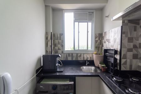 Apartamento para alugar com 34m², 2 quartos e sem vagaCozinha integrada com área de serviço