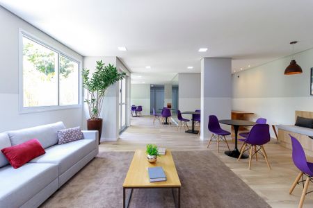 Apartamento para alugar com 34m², 2 quartos e sem vagaSalão de festas