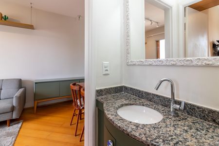 Apartamento para alugar com 40m², 1 quarto e 1 vaga Apartamento para alugar com 40m², 1 quarto e 1 vagaBanheiro