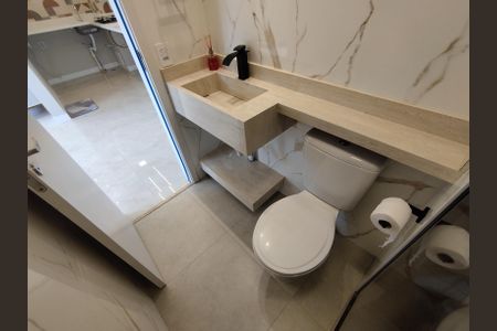 Apartamento para alugar com 36m², 1 quarto e sem vagaBanheiro - torneira