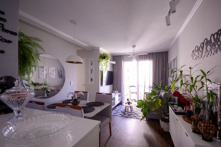 Sala  de apartamento à venda com 2 quartos, 46m² em Jardim Celeste, São Paulo