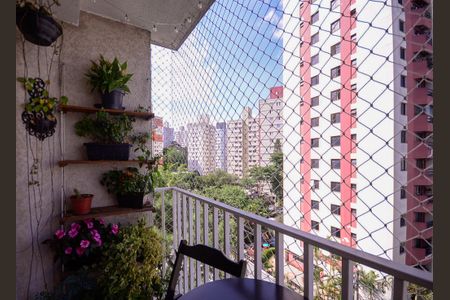 Sala - Varanda  de apartamento à venda com 2 quartos, 46m² em Jardim Celeste, São Paulo