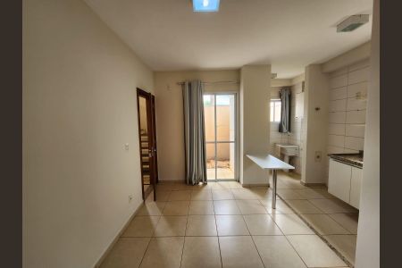 Sala de apartamento para alugar com 1 quarto, 40m² em Jardim California, Ribeirão Preto