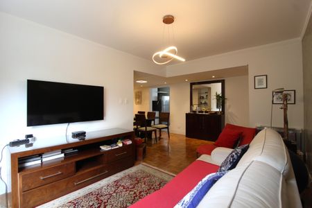 Sala de apartamento à venda com 3 quartos, 93m² em Moema, São Paulo