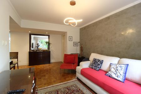 Sala de apartamento à venda com 3 quartos, 93m² em Moema, São Paulo