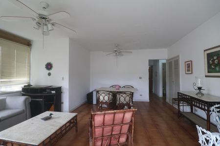 Sala de apartamento para alugar com 3 quartos, 146m² em Balneario Cidade Atlantica, Guarujá