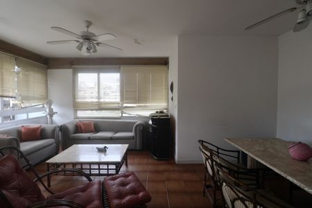 Sala de apartamento para alugar com 3 quartos, 146m² em Balneario Cidade Atlantica, Guarujá