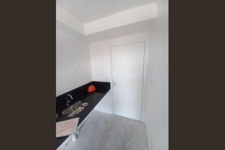 Cozinha de apartamento à venda com 1 quarto, 27m² em Vila Clementino, São Paulo