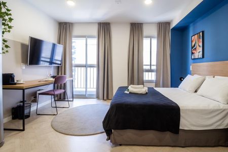 Sala/Quarto de apartamento à venda com 1 quarto, 25m² em Jardim Paulista, São Paulo